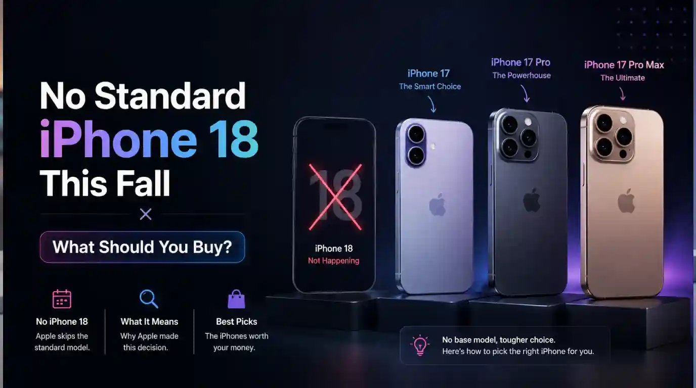 Apple's autumn 2026 iPhone lineup and the delayed standard iPhone 18
