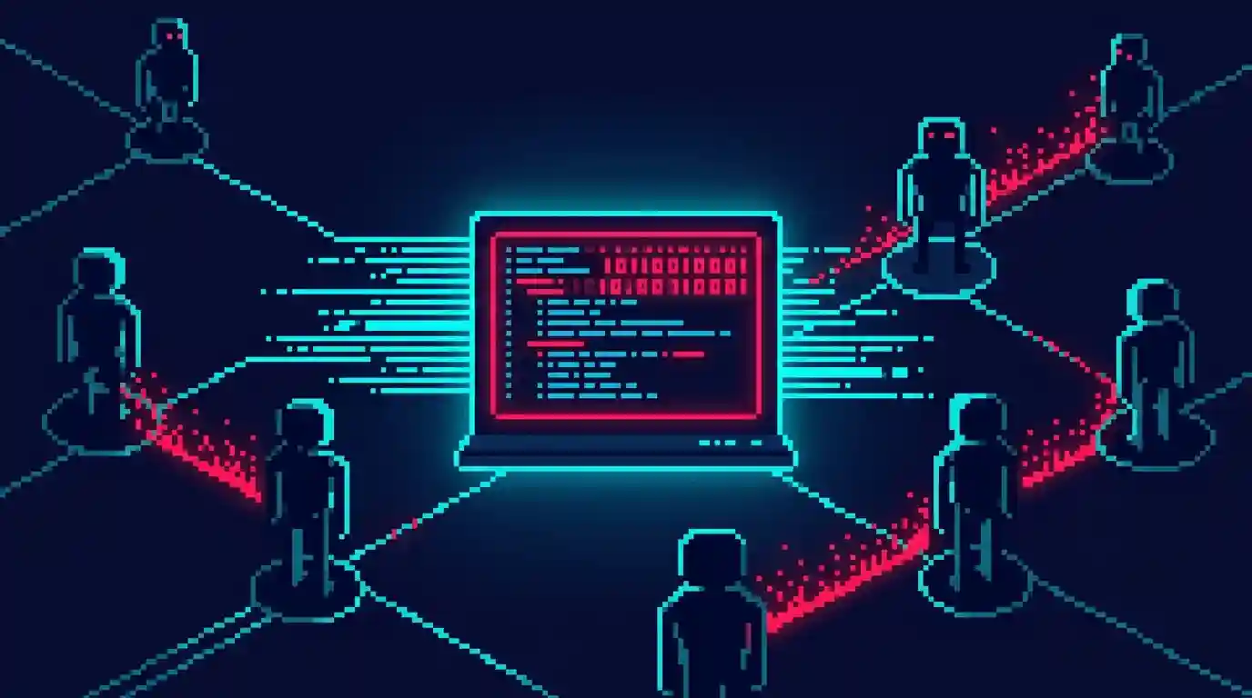 A shared AGENTS.md prompt file passing instructions between two AI coding agents