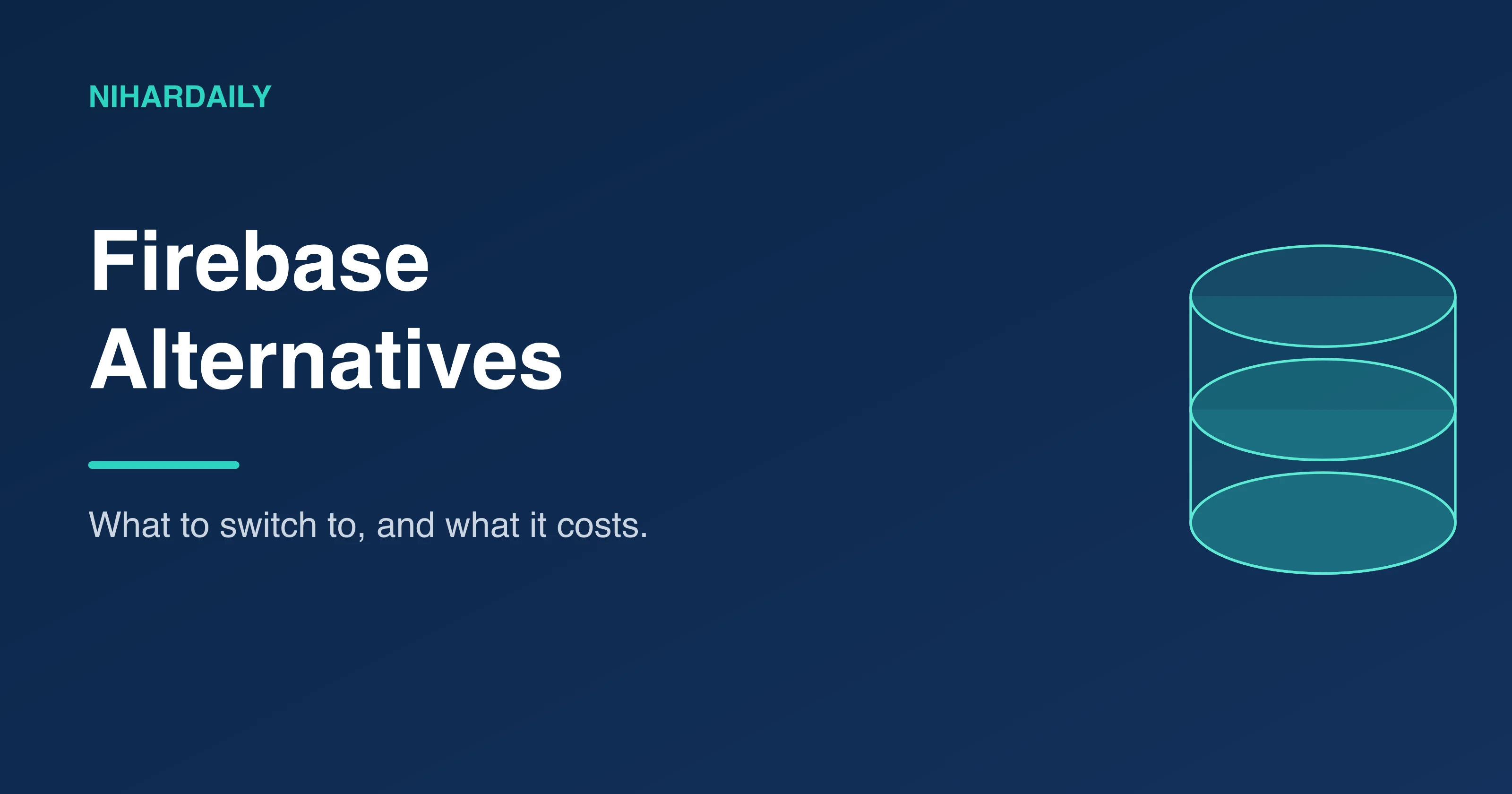 Bar chart of estimated monthly Firestore cost for three apps, with a jump to about $455 for a collection-wide listener