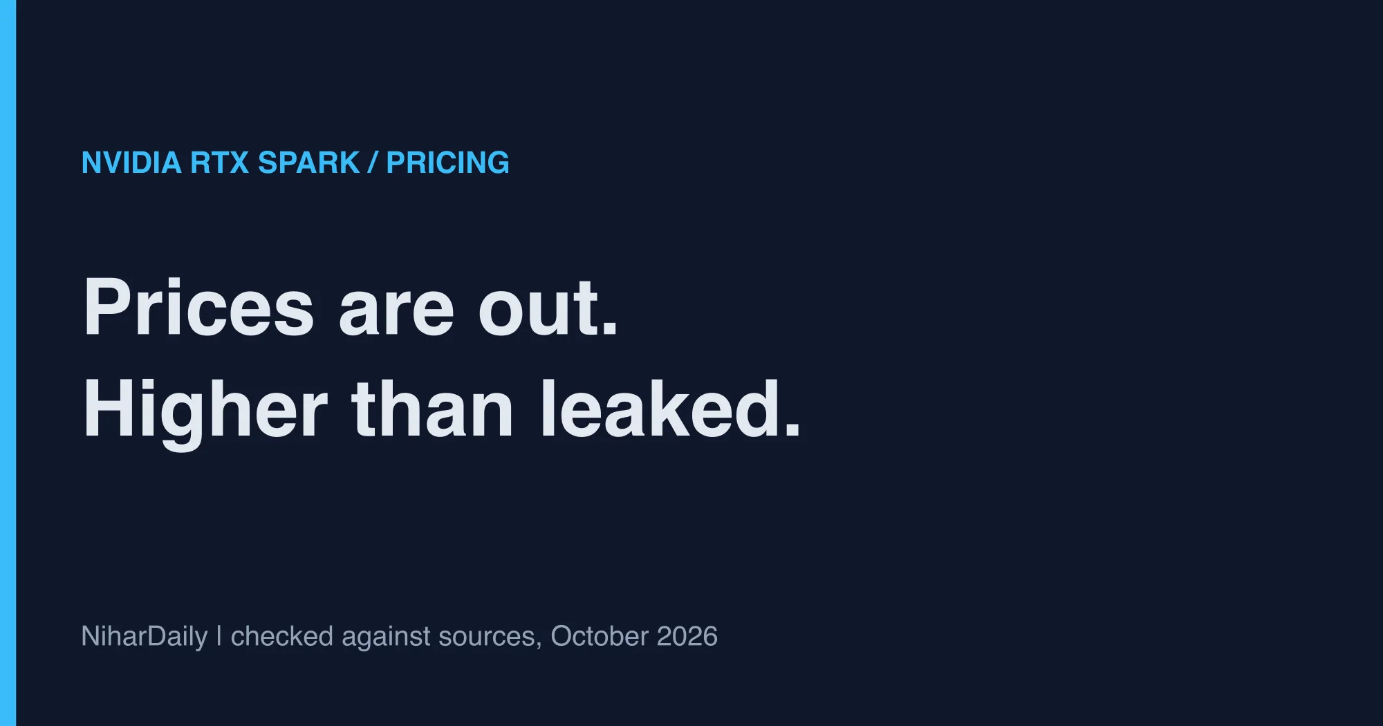 Bar chart of RTX Spark laptop price ranges from $2,600 to $7,000 against the June leaked prices