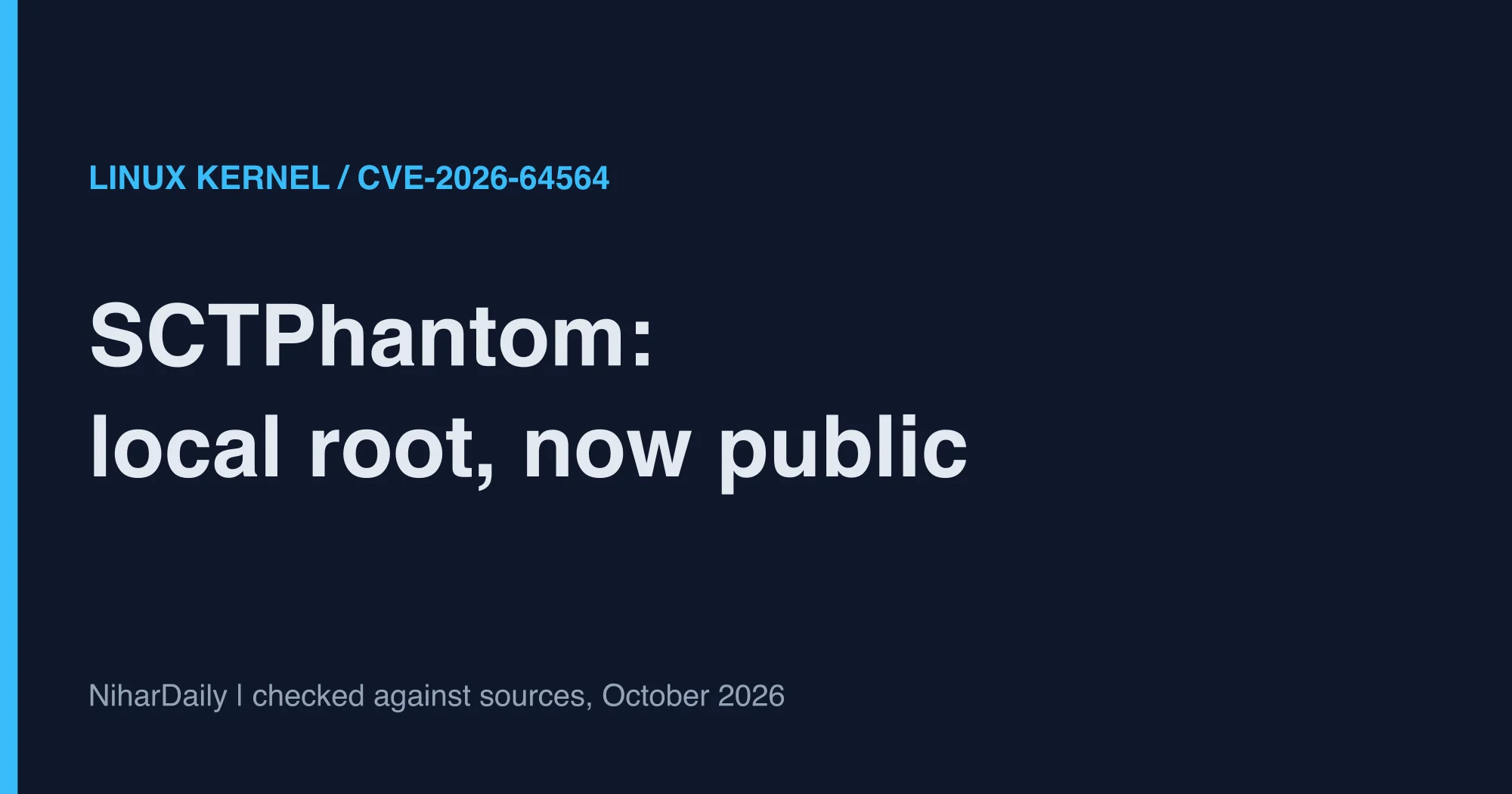 Matrix of Linux distributions showing whether SCTP loads by default and whether the public SCTPhantom exploit reaches root