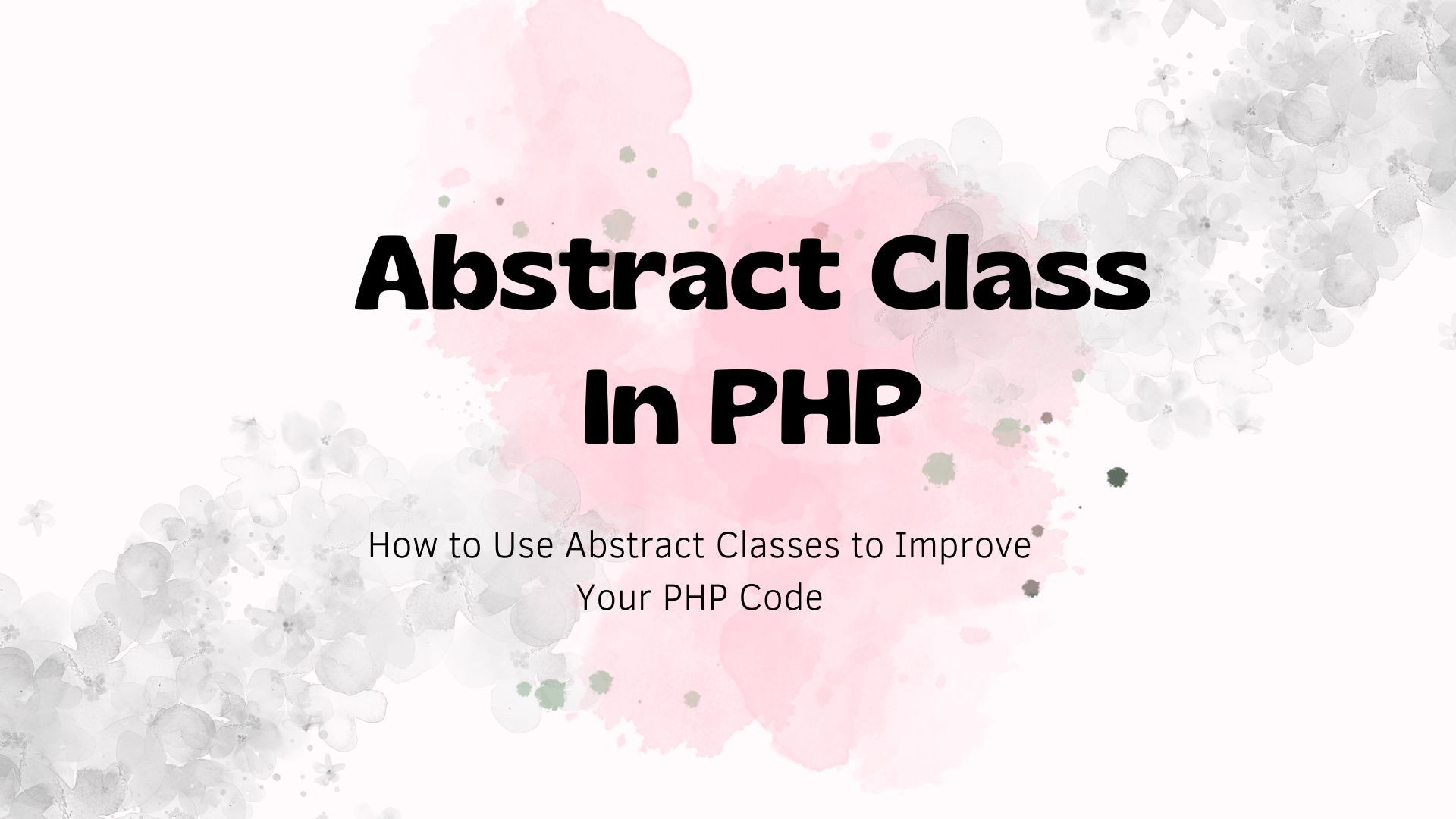 PHP Abstract Class